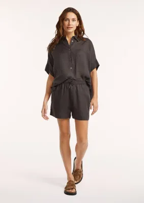 Circle of Trust - Summer Blouse Grey Sky