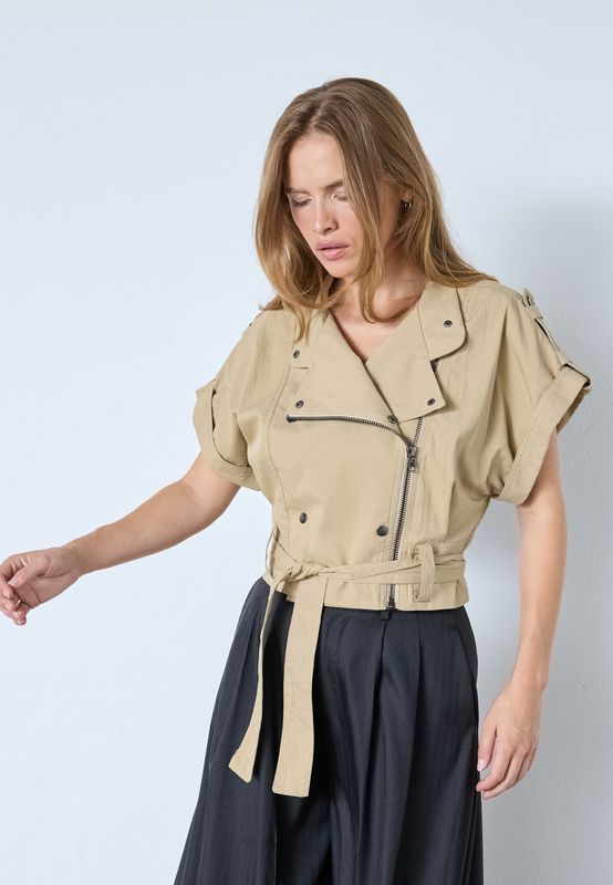 Co'Couture - Kesha Cargo vest sand