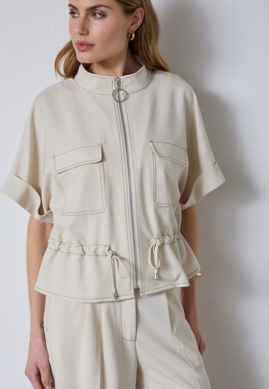 Co'Couture - Terry vest bisquit