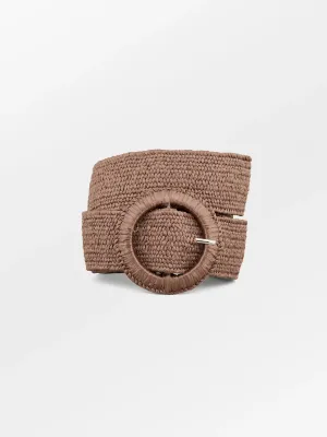 Becksöndergaard - Wide Zia Belt Cappuccino Brown