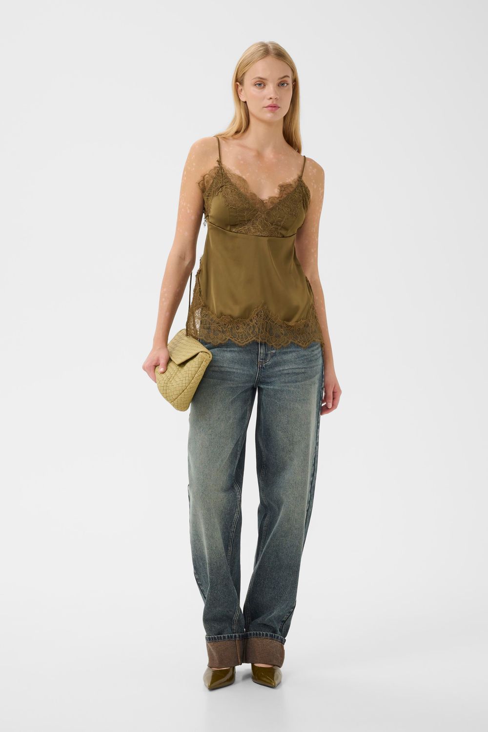 Gestuz - Lalou top Military Olive