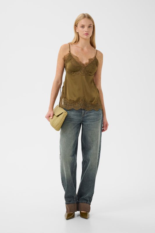 Gestuz - Lalou top Military Olive