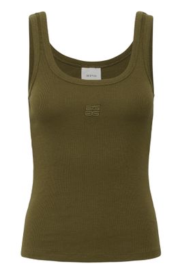 Gestuz - Drew logo top Military Olive