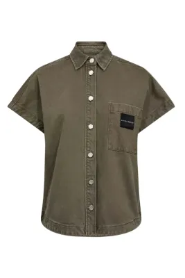 Haute l'Amitié - Enigma NS Logo Shirt Mud