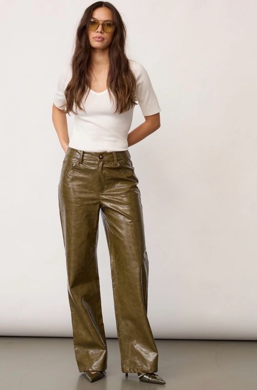Co'Couture - Richa Pant Olive