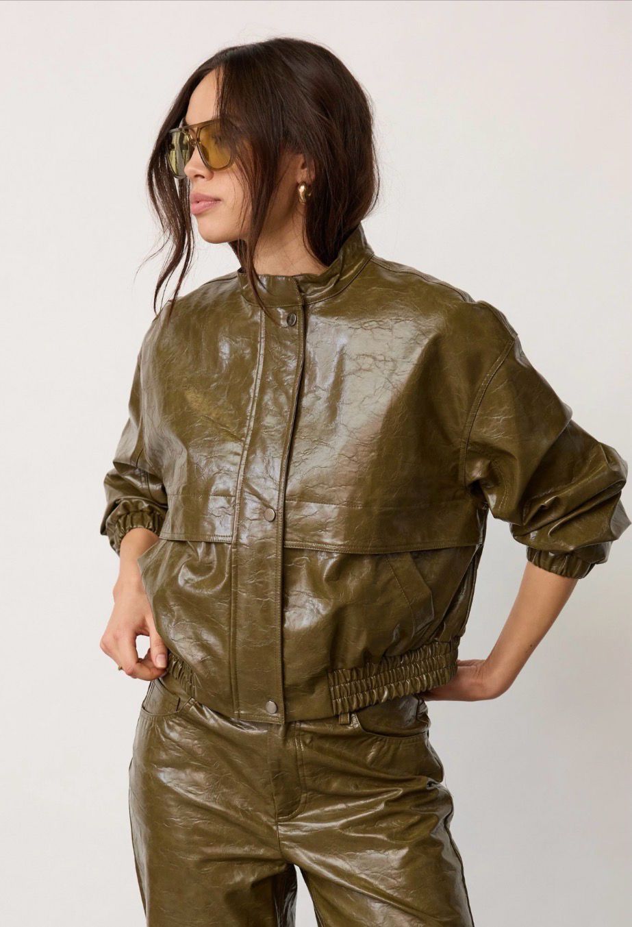 Co'Couture - Richa Bomber Olive