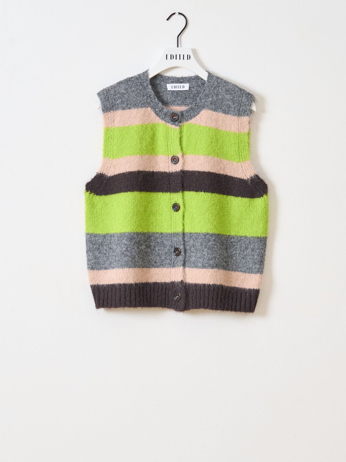 Edited - Wedeke Knit Vest New multi stripe