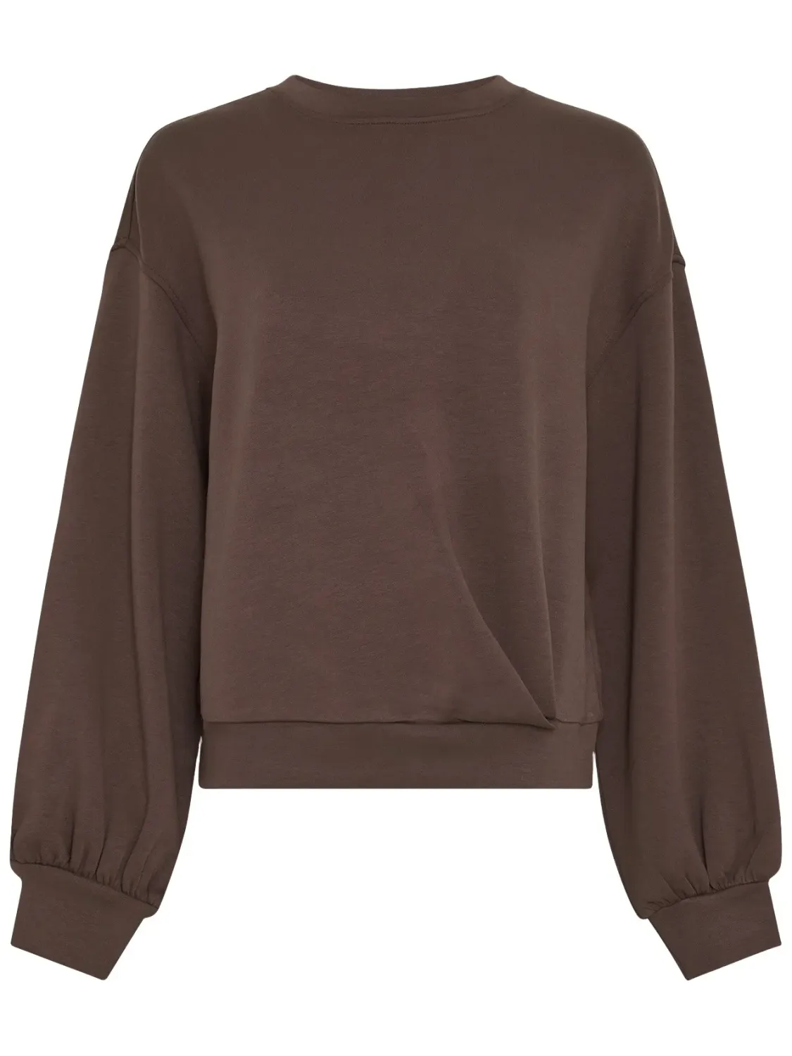 Moss Copenhagen(MSCH)-Brooke Ima Sweatshirt Hot Fudge