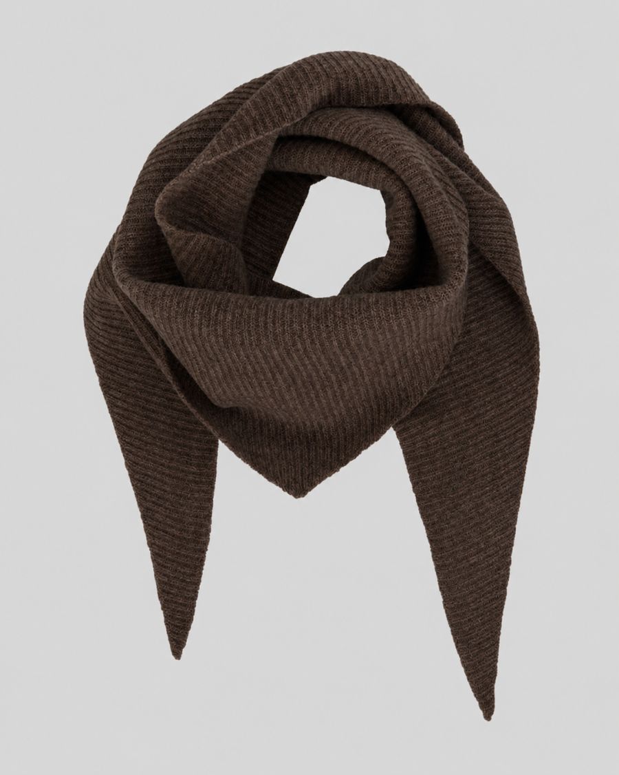 Moss Copenhagen (MSCH) - Lowee Scarf Slate Black