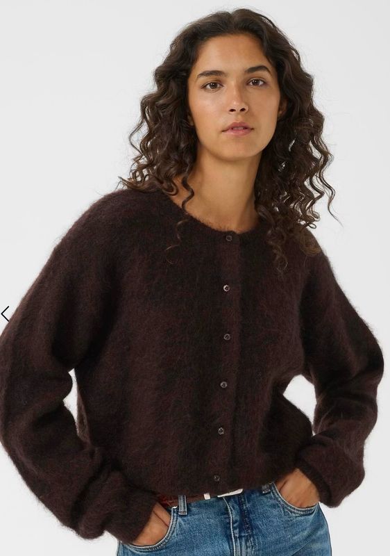 Gestuz - Debbie Cardigan Ganache Melange