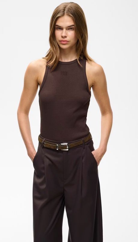 Gestuz - Drew Logo Tank Deep Plum