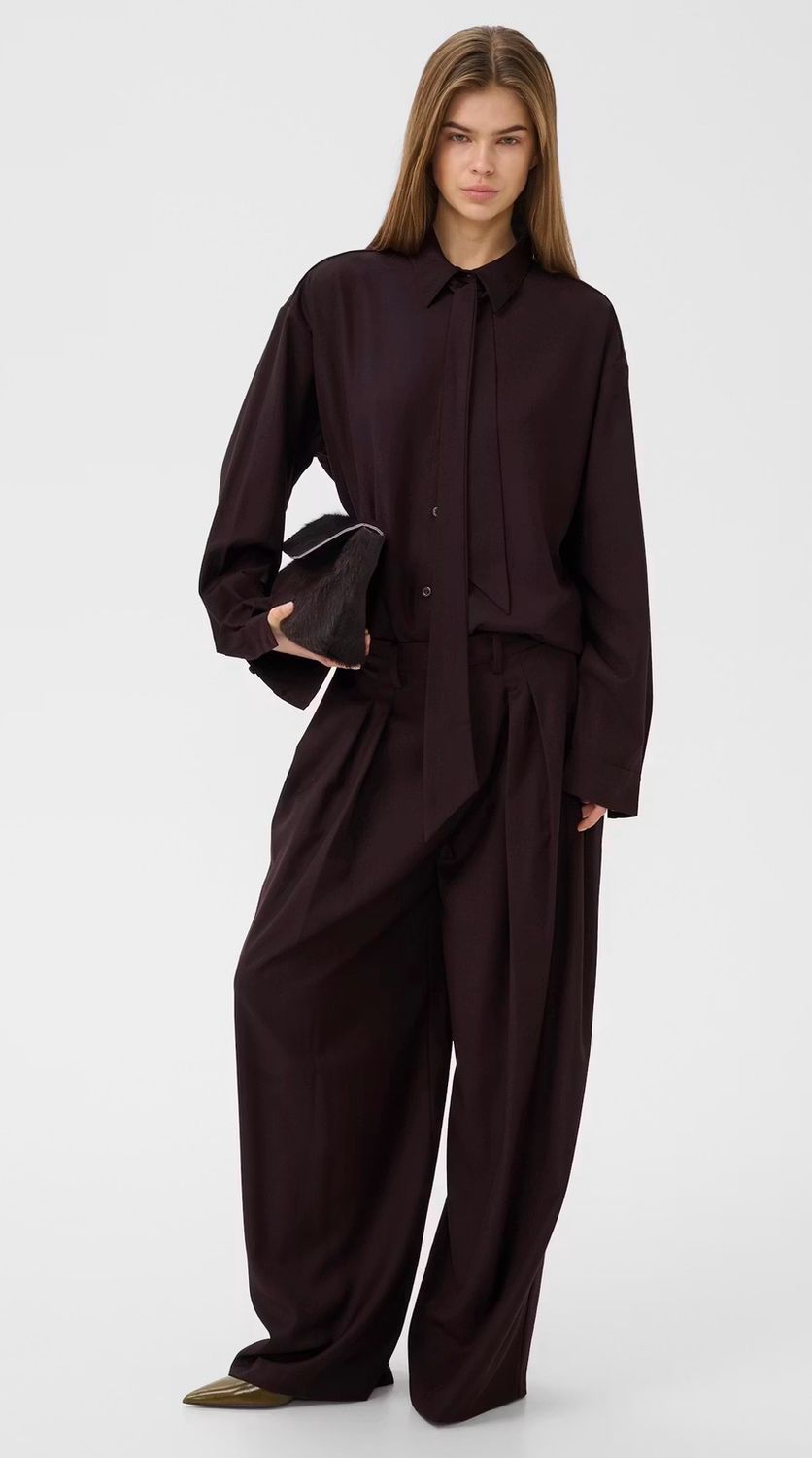 Gestuz - Schany pant Deep Plum