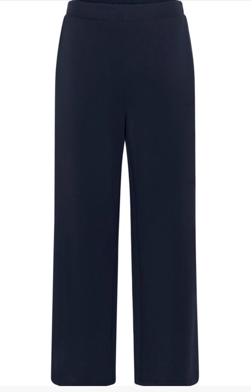 My Essential Wardrobe - Helle Wide Pant Dark Sapphire Blue