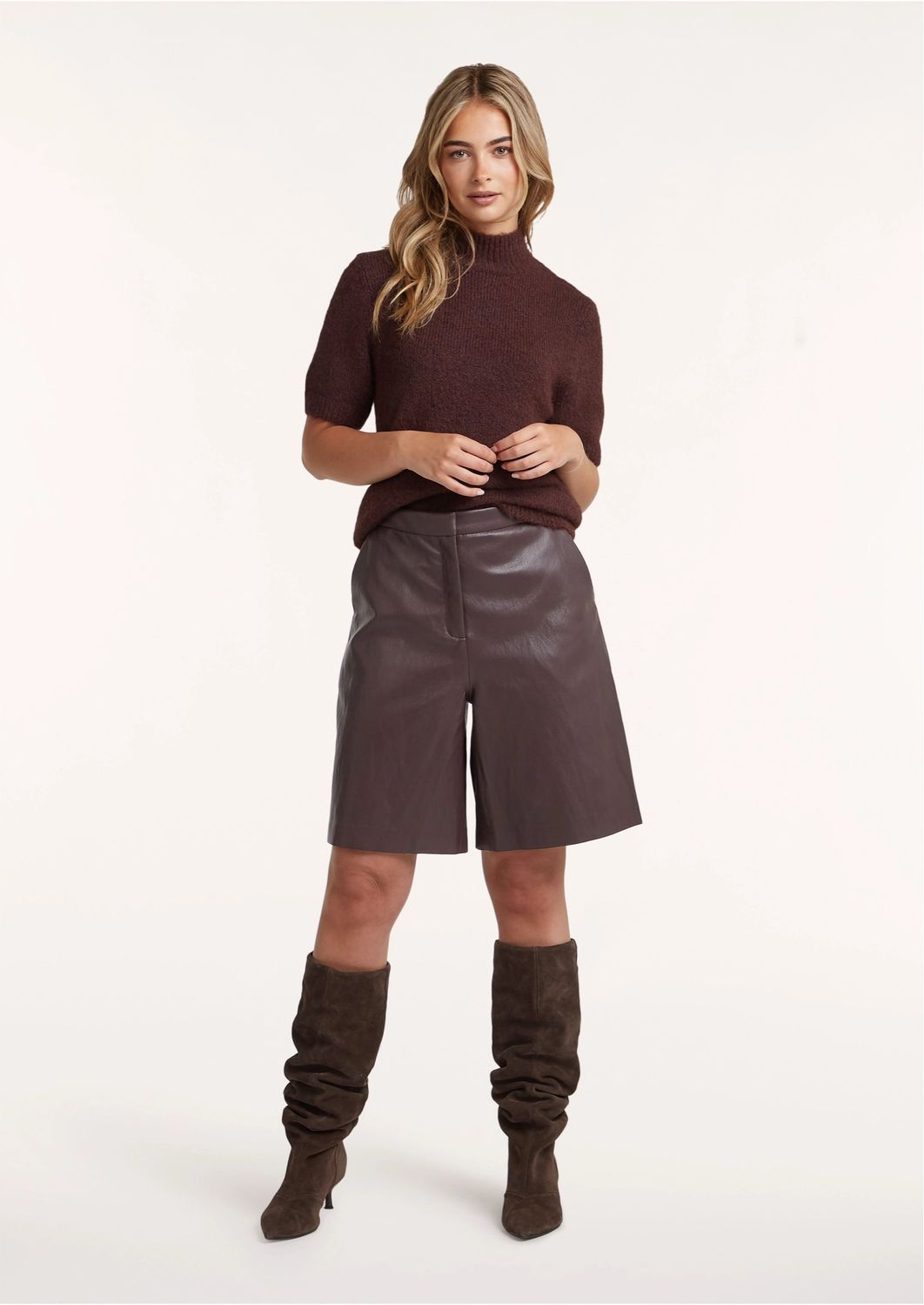 Circle of Trust - Phebe short Baroque Red