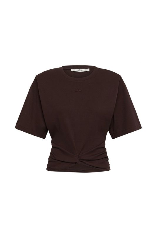 Gestuz - Betty tee Deep plum