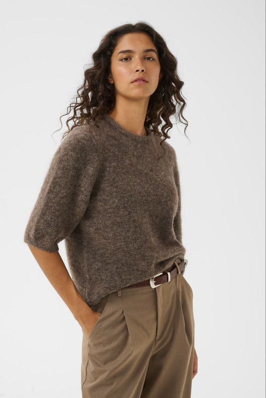 Gestuz - Debbie Tee Chestnut melange