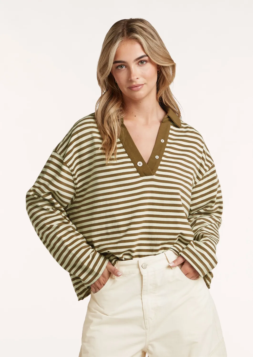 Circle of Trust - Krista Shirt Teak