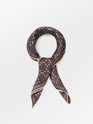 Becksondergaard - Starlie Grid Sia Scarf Chocolate Torte