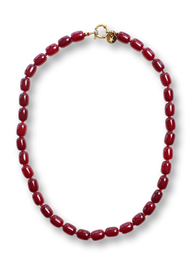Bonnie Studios - BS1031 Phil Burgundy Necklace