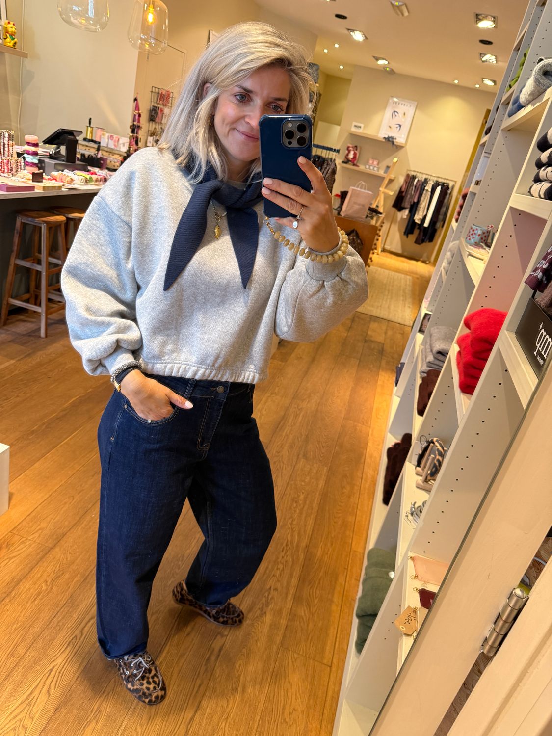 Spooq - Liene sweater grey melange