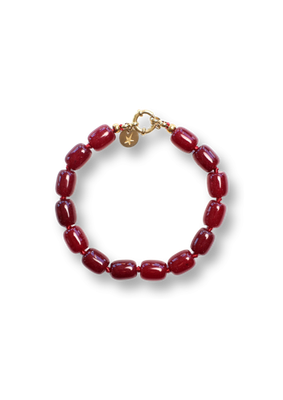 Bonnie Studios - BS1032 Phil Burgundy Bracelet