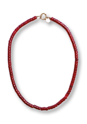 Bonnie Studios - BS1035 Moos Burgundy Necklace