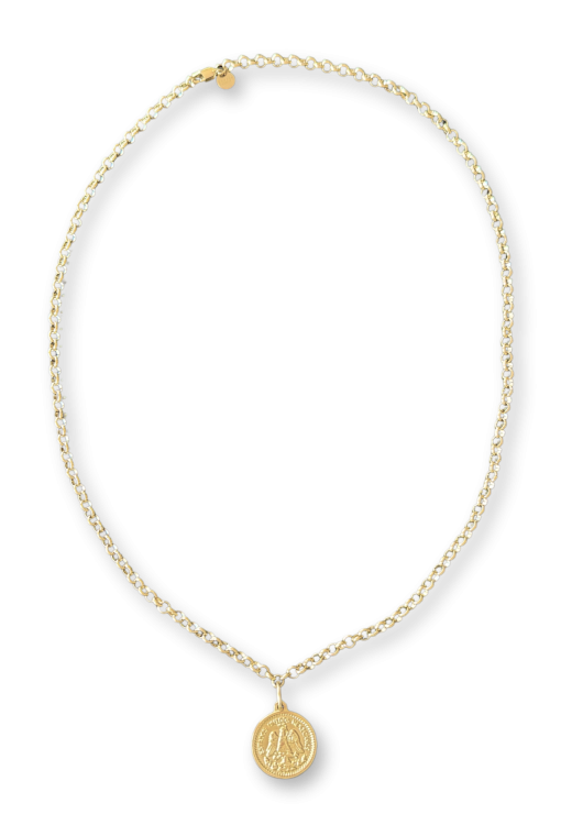 Bonnie Studios - BS1082 Coin Long Necklace