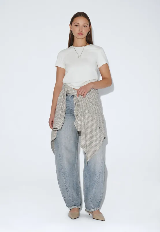 Dr. Denim - Nanci Mid Barrel Seam Drift Light Used
