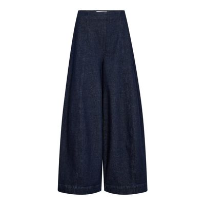 Co'Couture - Merli Barrel jeans dark denim