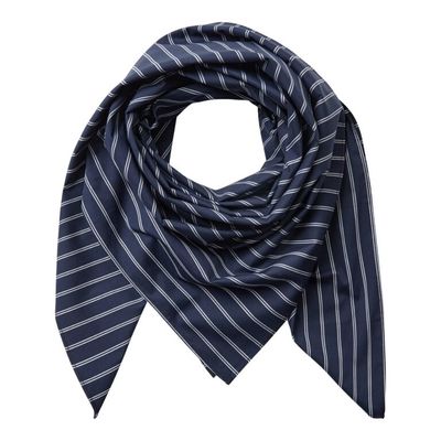 Co'Couture - Somo Stripe Scarf navy