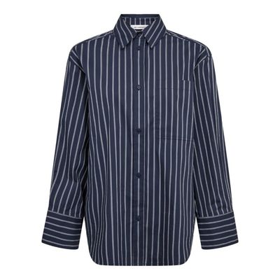 Co'Couture - Somo Stripe shirt Navy