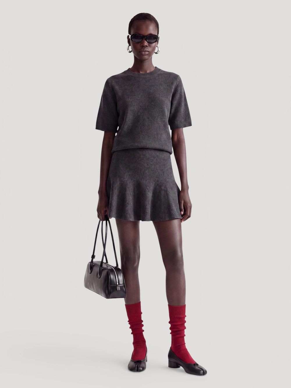 Edited - Alene Knit Shirt grey