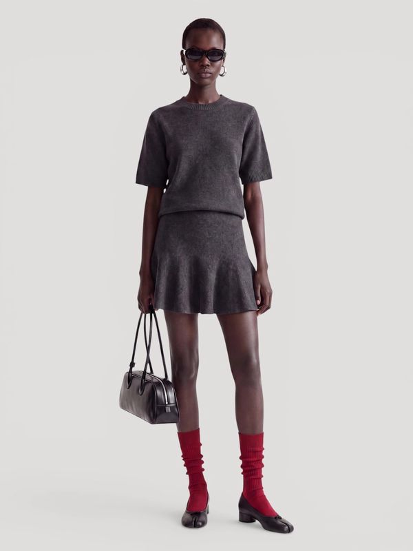 Edited - Alene Knit Shirt grey
