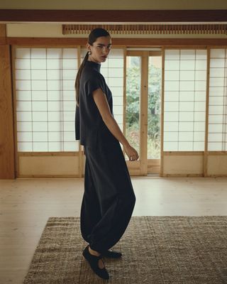 Moss Copenhagen (MSCH) - Zinet Malanie Pants INDIA INK