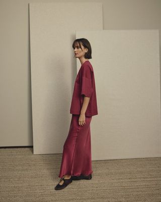 Moss Copenhagen (MSCH) - Shaelan Skirt RHODODENDRON