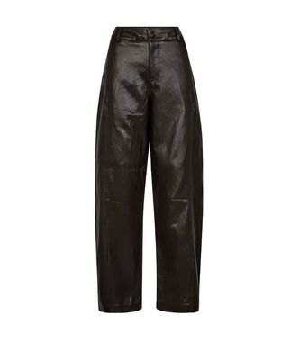 Co'Couture - Gitt Pant Dark Brown