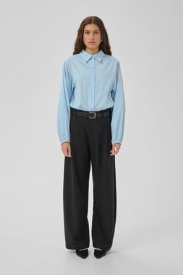 My Essential Wardrobe - Monty pant Dark Grey melange
