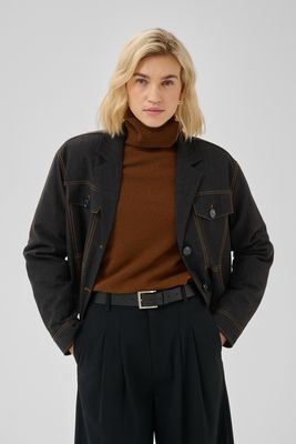 My Essential Wardrobe - Monty Jacket Dark grey melange