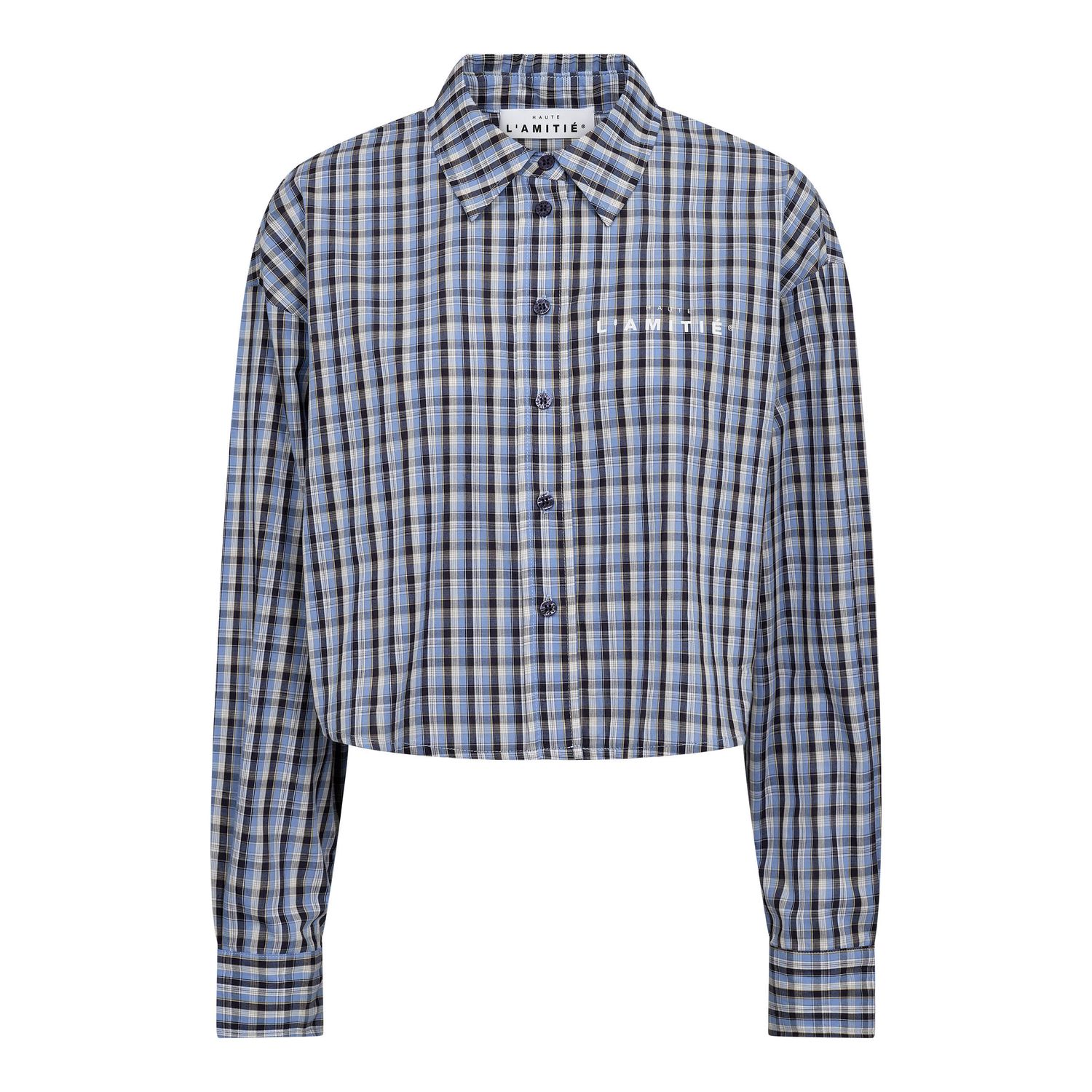 Haute L' Amitié - Isolde Check Shirt blue check