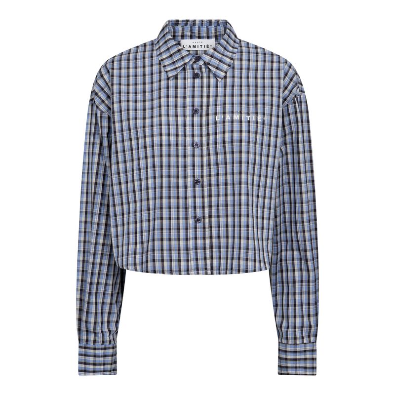 Haute L' Amitié - Isolde Check Shirt blue check