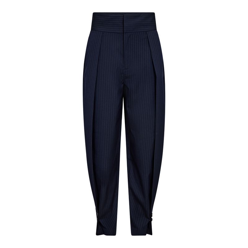 Haute L' Amitié - Navy Pin Pleat tall pant Navy