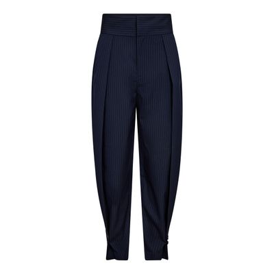 Haute L' Amitié - Navy Pin Pleat tall pant Navy