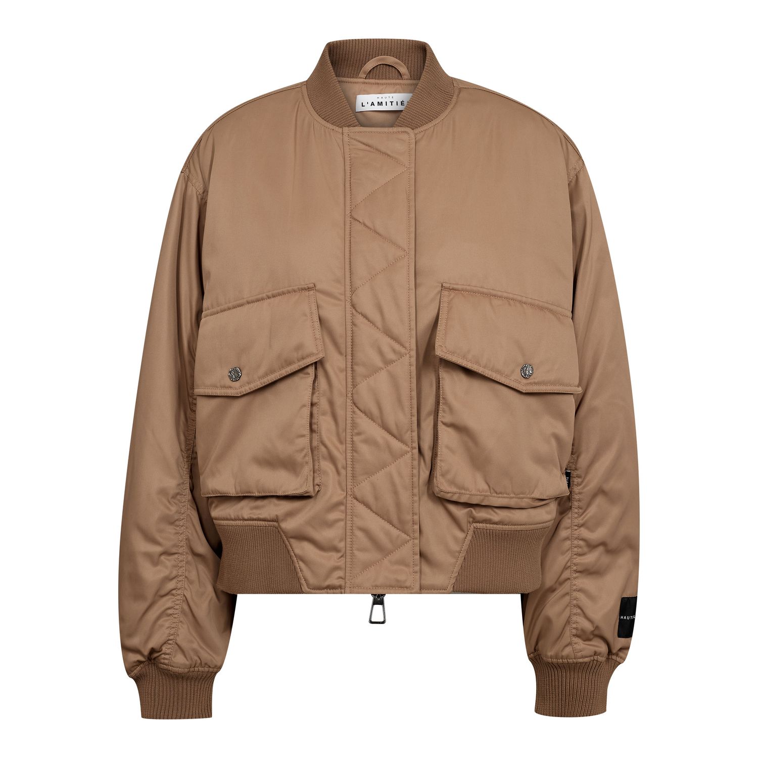 Haute L' Amitié - Bailey Zipper Bomber dessert