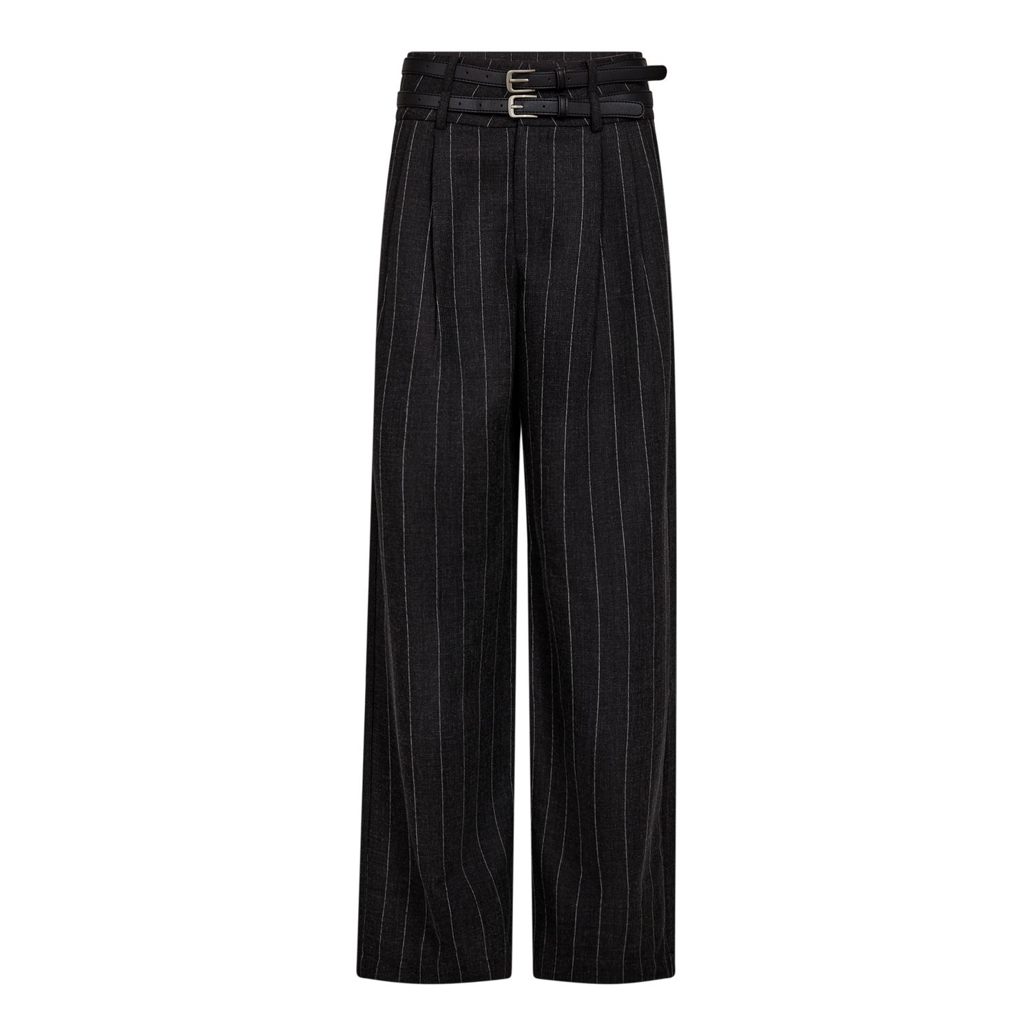 Haute L' Amitié - Ivanna Belt tall pant Dark grey