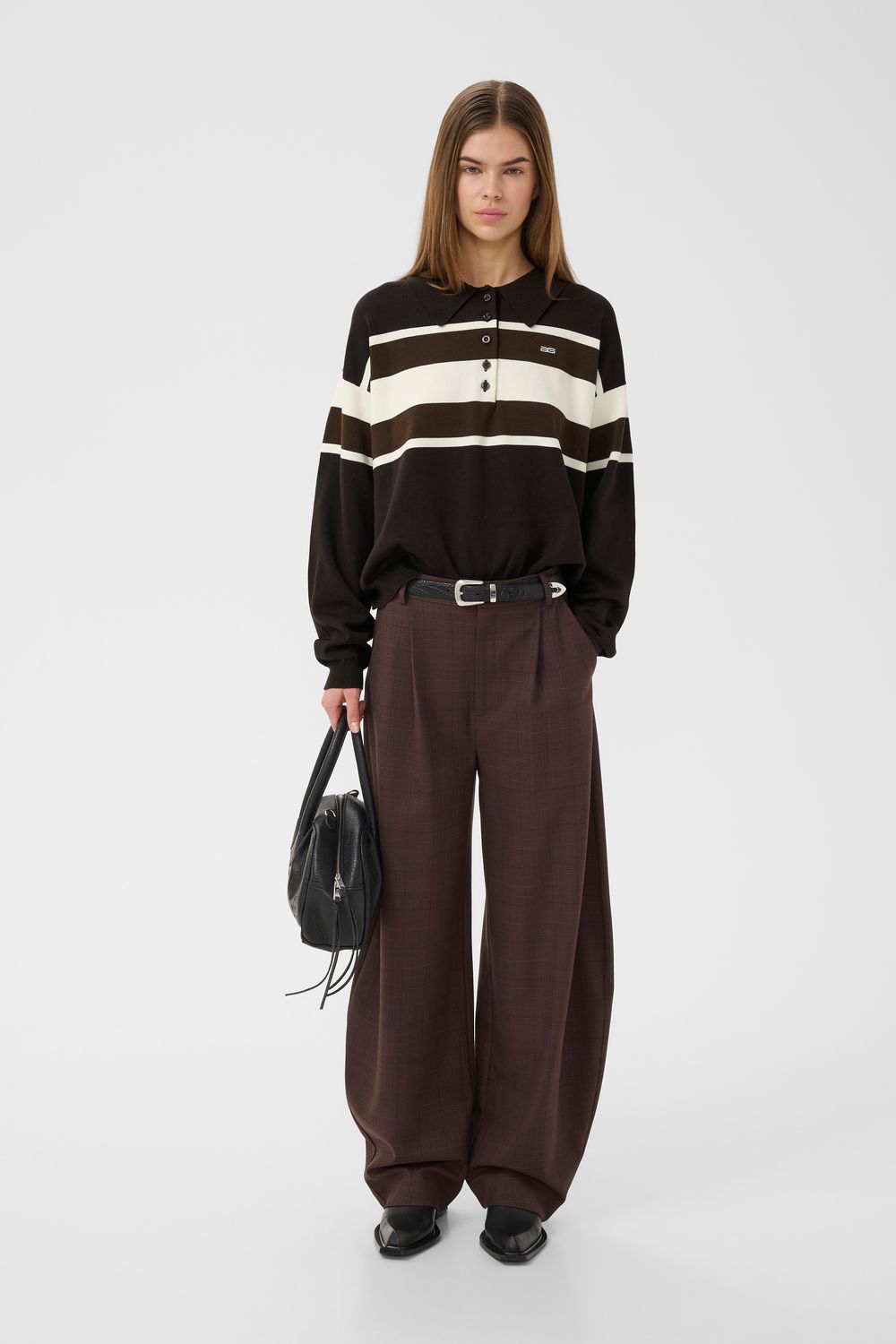 Gestuz - Lavana Pants Brown check