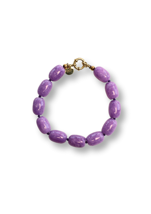 Bonnie Studios - BS1050 Bobby lila bracelet