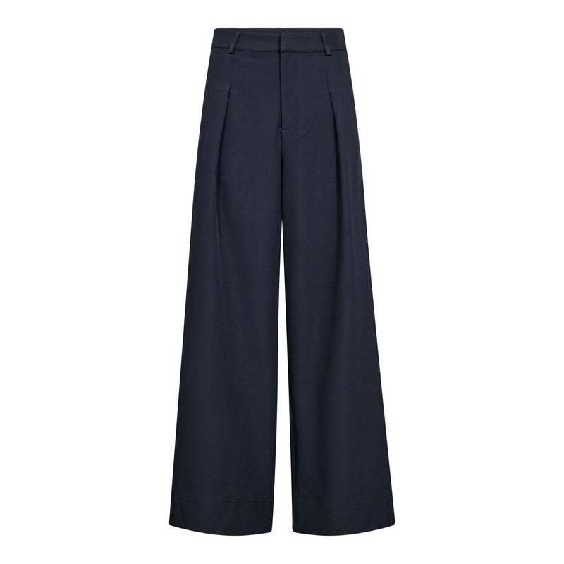 Co'Couture - Luna Pleat pant Navy