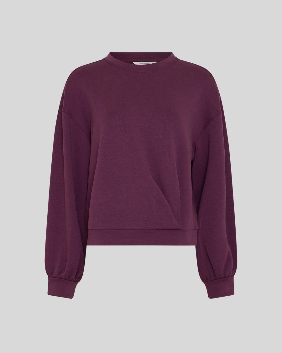 Moss Copenhagen (MSCH) - Brooke Ima sweatshirt Potent Purple