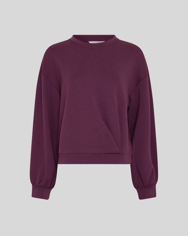Moss Copenhagen (MSCH) - Brooke Ima sweatshirt Potent Purple