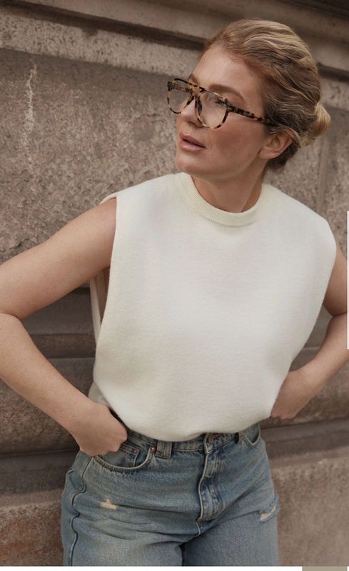 Circle of Trust - Elly Knit White dust